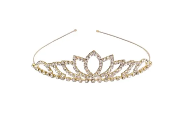 Tiara Diadem Miss Leaf - Guld