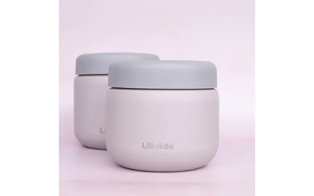 Lillekok Termo Madbeholder Stor 350 Ml Rosa Lilla