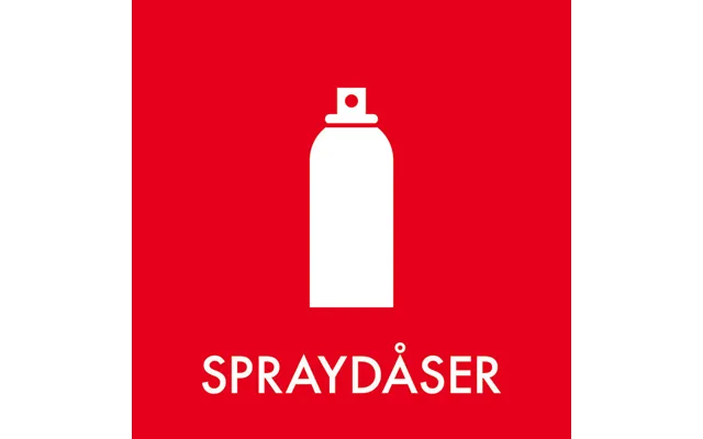 Affaldssortering - Spraydåser