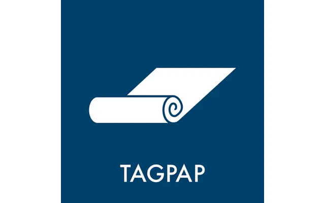Affaldssortering - Tagpap