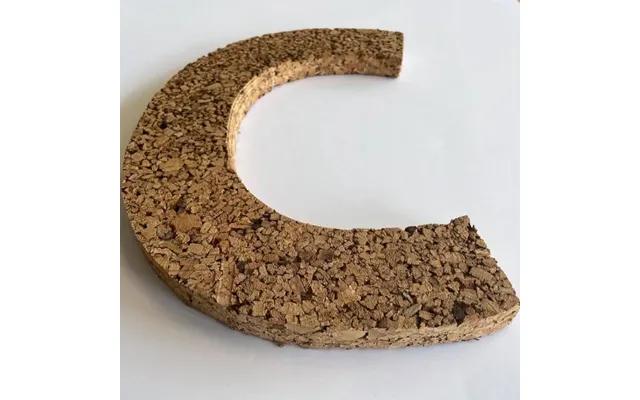 Bogstav Tal I 2 Cm. Tyk Kork 1 Styk