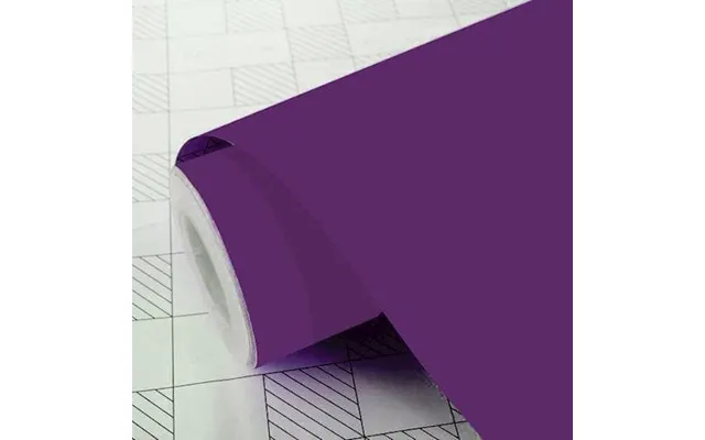Mat Ensfarvet Folie - 040 Violet