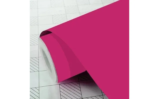 Mat Ensfarvet Folie - 041 Pink