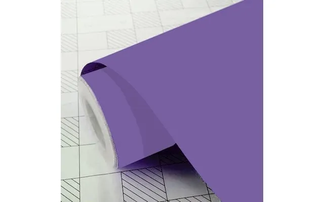 Mat Ensfarvet Folie - 043 Lavender