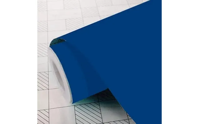 Mat Ensfarvet Folie - 057 Blue