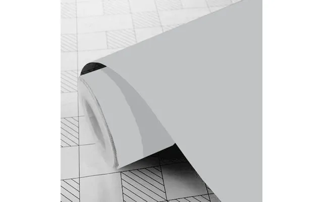 Mat Ensfarvet Folie - 072 Light Grey