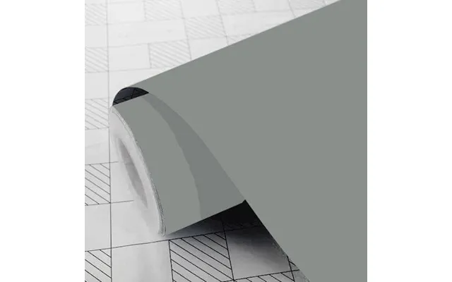 Mat Ensfarvet Folie - 074 Middle Grey