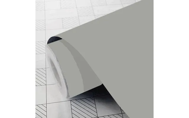 Mat Ensfarvet Folie - 090 Silver Grey