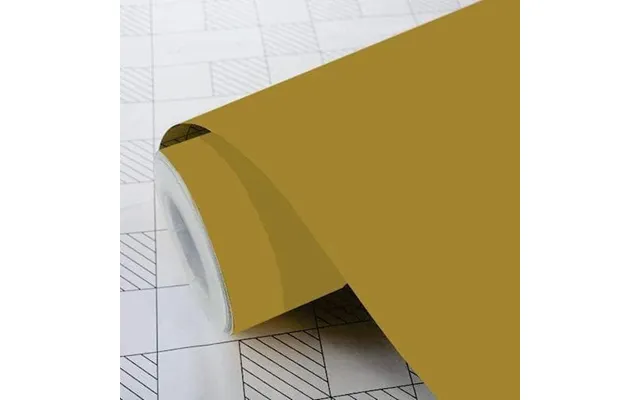 Mat Ensfarvet Folie - 091 Gold