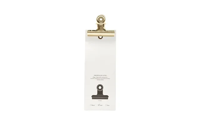 Monograph Klips - Guld