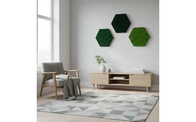 Oekoboard Premium - Sekskant Med Mos, Valgfri Farve