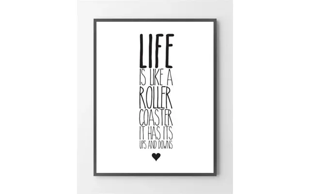 Plakater - Roller Coaster