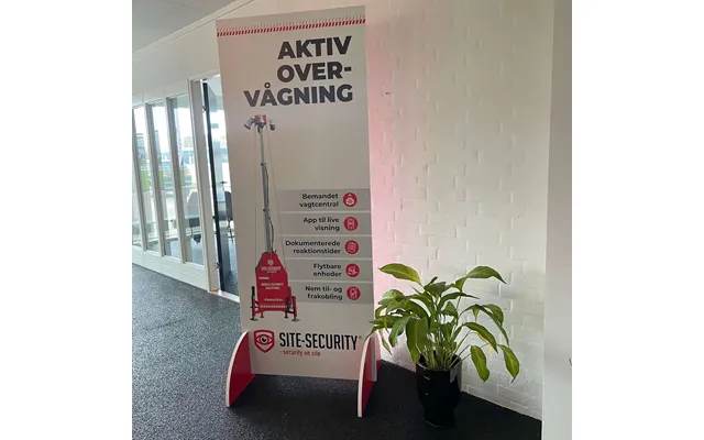 Stående Display - 85x200cm