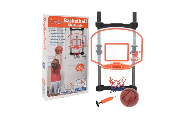 Basketballsæt Til Børn Dørophængt Justerbart