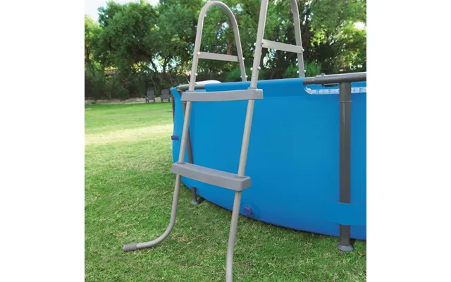 Bestway Flowclear Poolstige 84 Cm - 2 Trin, Grå