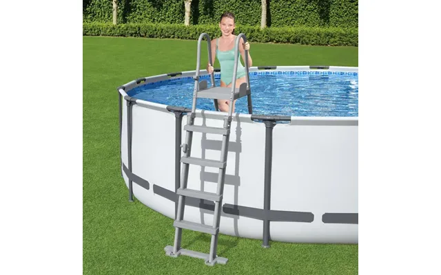 Bestway Flowclear Poolstige Med 4 Trin 132 Cm