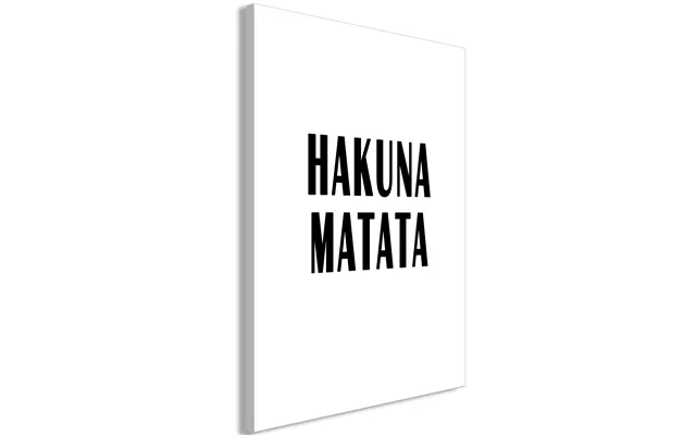Billede - Hakuna Matata 1 Part Vertical