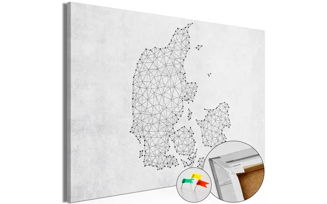 Billede På Kork - Geometric Land