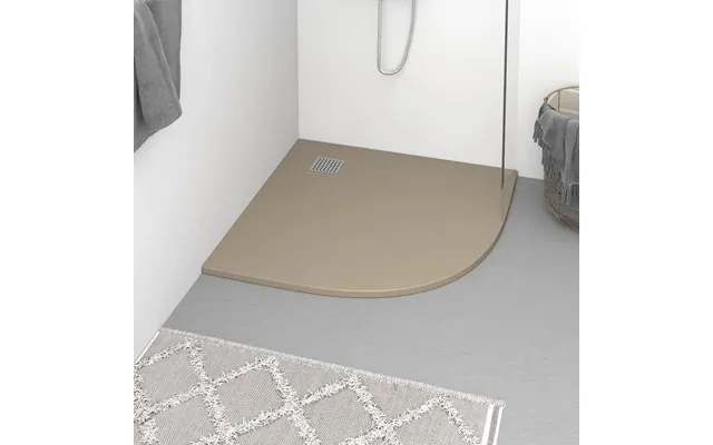 Brusekar Smc 90 × 90 Cm - Brun, Kvartcirkel Med Lav Kant