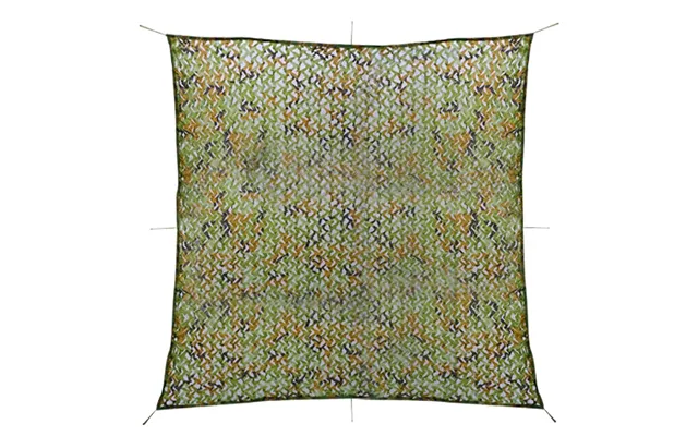 Camouflagenet Med Opbevaringstaske 2 × 3 M - Grøn