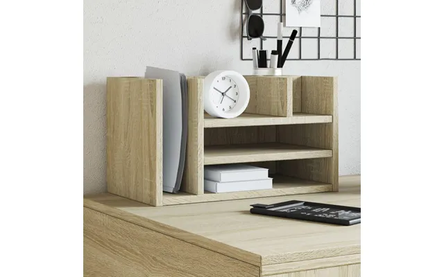 Dueslag Til Skrivebord 44,5×24×25 Cm - Konstrueret Træ I Sonoma-eg
