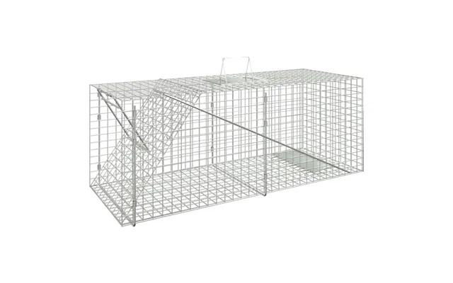 Dyrefælde I Galvaniseret Jern - 64,5 × 25 × 26,5 Cm
