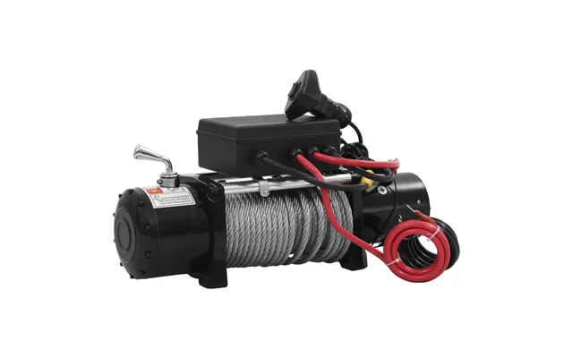 Elektrisk Trækspil 12 V - 5.909 Kg, Stålkabel 26 M