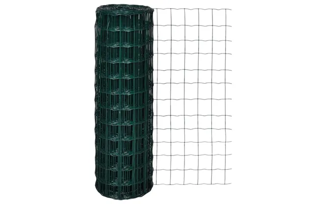 Eurohegn 10 X 1,2 M I Stål - Grøn Pvc-belagt Havehegn