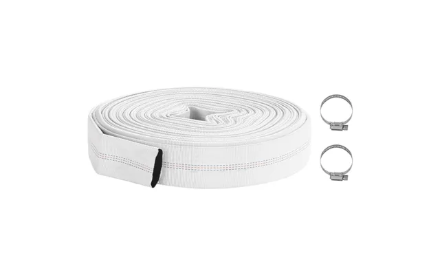 Flad Slange 30 M - 1 Pvc Vandslange Til Pumpe Og Afledning