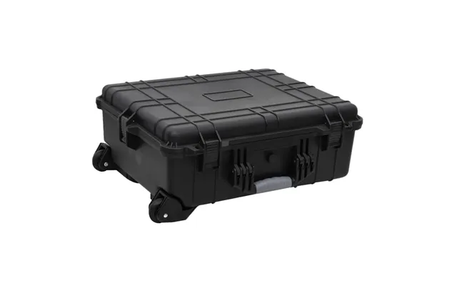 Flightcase Med Hjul 63×50×23 Cm - Pp Abs, Sort