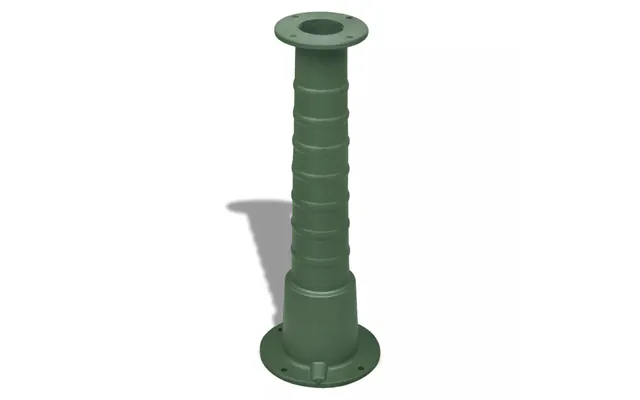 Fod Til Håndbetjent Havepumpe I Støbejern - Grøn, 66 Cm