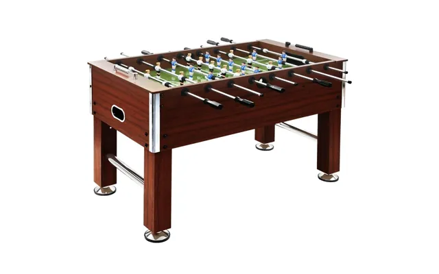 Fodboldbord 60 Kg - 140 × 74,5 × 87,5 Cm, Mdf Stål, Brun