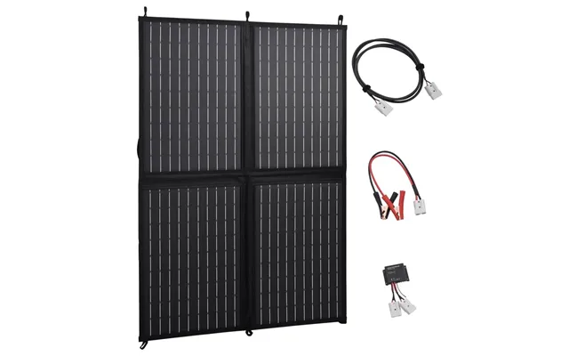 Foldbar Lader Til Solpanel 100 W 12 V