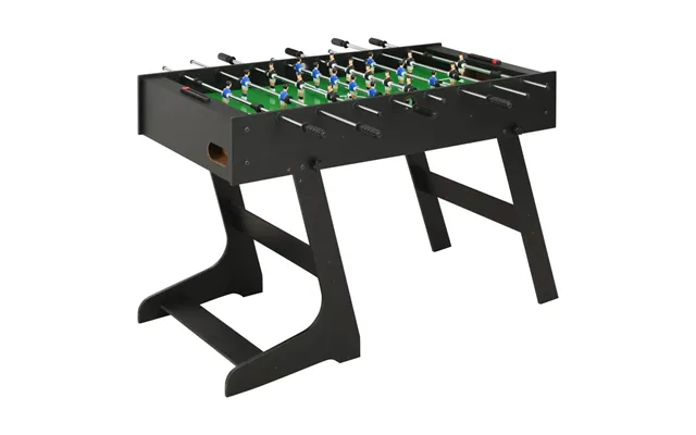 Foldbart Bordfodboldbord 121 × 61 × 80 Cm - Sort