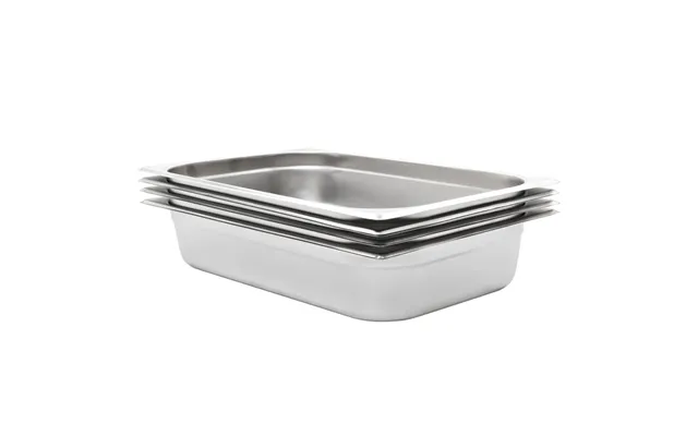 Gastronorm Beholdere Gn 1 1 - 100 Mm, Rustfrit Stål, 4 Stk.