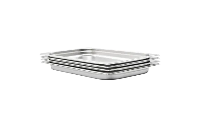 Gastronorm Beholdere Gn 1 1 - 40 Mm, Rustfrit Stål, 4 Stk.