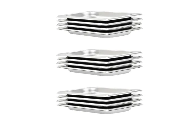 Gastronorm Beholdere Gn 1 4 - 20 Mm, Rustfrit Stål, 12 Stk.