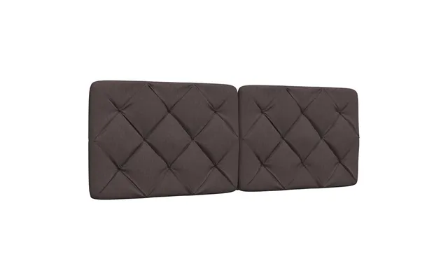 Gavlpude 120 Cm I Stof - Mørkebrun, Quiltet Design
