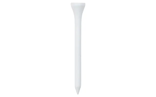 Golf-tees I Bambus - 1000 Stk., 83 Mm, Hvid