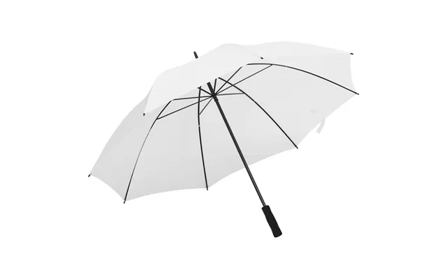 Golfparaply 130 Cm - Hvid, Vandafvisende 190t