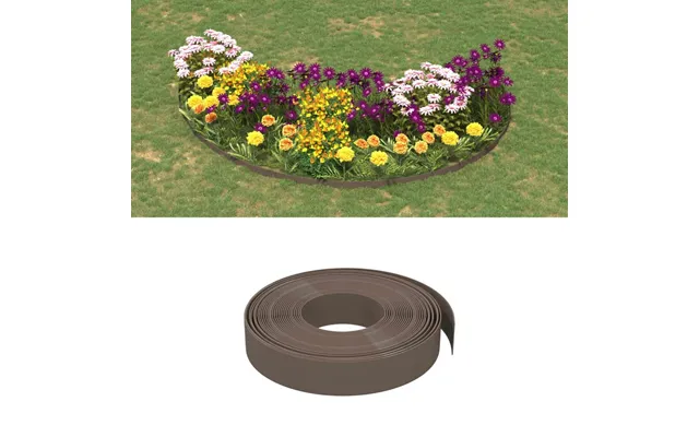 Græskant 10 M X 10 Cm I Polyethylen - Brun
