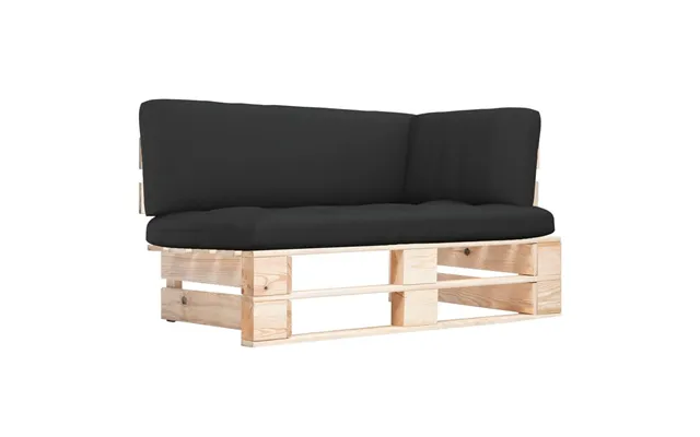 Hjørnemodul Til Pallesofa Imprægneret Fyrretræ