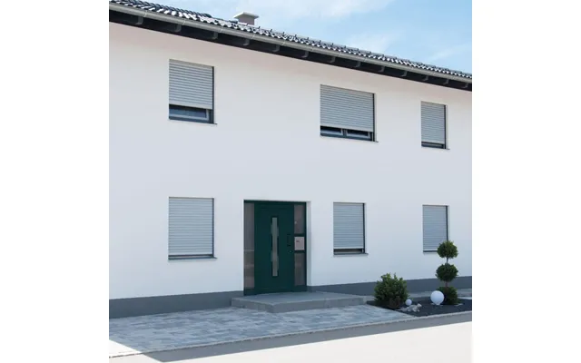 Hoveddør 108x200 Cm Pvc Antracitgrå