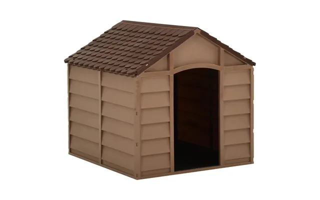 Hundehus I Pp - 71 × 71,5 × 68 Cm, Brun