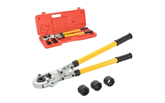 Hydraulisk Krympetang 16-32 Mm Med 4 Kæber Og Kuffert
