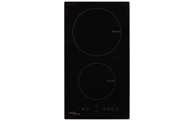 Induktionskogeplade Med 2 Zoner - Touch Control, Glas, 3.500 W