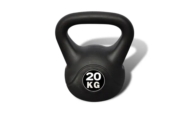 Kettlebell 20 Kg - Beton Med Plastbelægning