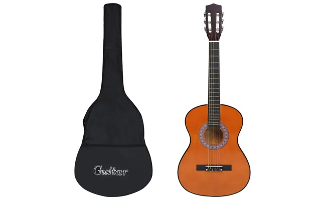 Klassisk Guitar 3 4 36 Med Taske - Natur