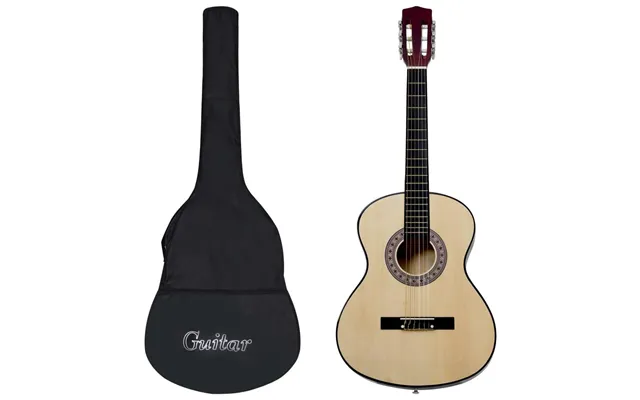 Klassisk Guitar 3 4 36 Med Taske - Natur