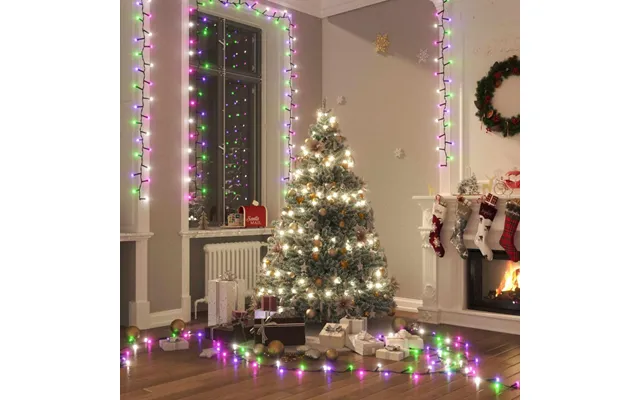 Kompakt Led-lyskæde 13 M - 400 Led, Pastelfarver, Usb